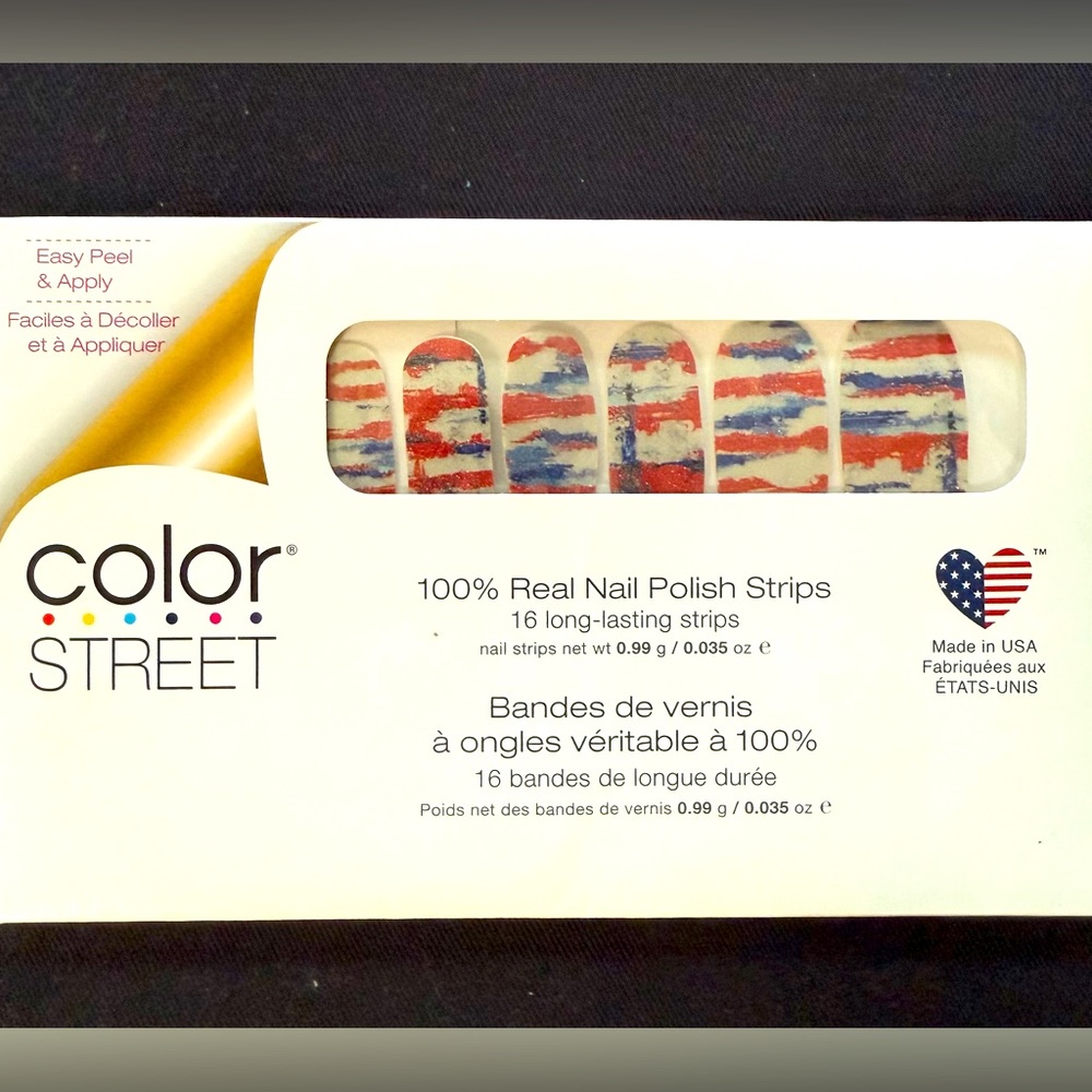 Color Street Nail Polish Strips - Stay United